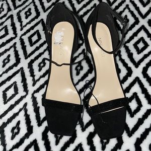 NWOT Nine West black heels 9 1/2